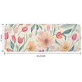 thumbnail image 7 of Pioneer Flower Floral Print Pattern Kitchen Rug Mat,Kitchen Runner Rugs Non Skid Washable,Decorative Kitchen Floor Mats for Kitchen,Sink,Laundry,17"x47.2", 7 of 7