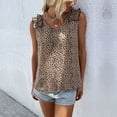 thumbnail image 1 of Camisa elegante con estampado de leopardo para mujer, blusas sin mangas con estampado de leopardo para mujer, blusas sin mangas con estampado de leopardo para mujer, máxima eficiencia, 1 of 7