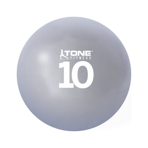 Tone Fitness Soft Weighted Ball, 10 Lbs