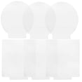 thumbnail image 1 of 6 Pcs Planche Lumineuse Ronde en Acrylique Carrée Transparente Planche Lumineuse DIY, 1 of 4