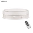Andoer 360 Degree Photography Display Turntable Motorized Rotating for