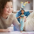 thumbnail image 3 of Poupée Disney Princess Royal Shimmer Jasmine avec jupe et accessoires, 3 of 7