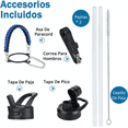 thumbnail image 3 of Termo Botella Acero Inoxidable Frio Caliente Portatil 32oz Azul-negro, 3 of 5