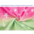 thumbnail image 7 of Girls Leotards for Gymnastics Outfits Size 2t 3t Sparkle Pink Blue Star Dancewear, 7 of 7
