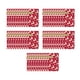 thumbnail image 2 of 50 piezas de regalo de herbruikbare koord para vakantie nieuwjaar kerstversiering Estilo E, 2 of 8