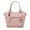 Dusty Rose, variant on MKF Collection Janise Women's Tote Bag,Solid Shoulder Bag Handbag Purse by Mia K - Khaki
