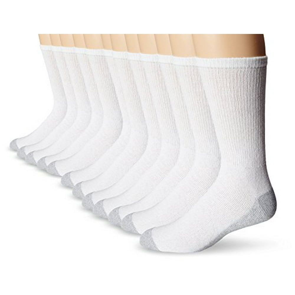 Hanes Hanes Men`s Crew Socks (Pack of 2) 2 White