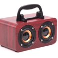 thumbnail image 4 of Bluelans-altavoz Retro inalámbrico de madera para escritorio, compatible con Bluetooth, soporte para teléfono, recargable por Usb, 4 of 5