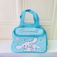 thumbnail image 1 of Sanrio Bento Bag Hello Kitty Cinnamoroll Kuromi Large Capacity Lunch Box Students Portable Thermal Insulation Cold Bag Kids Gift, 1 of 7
