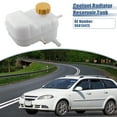 thumbnail image 2 of Unique Bargains Coolant Radiator Reservoir Tank Overflow Expansion Bottle with Cap for Chevrolet Lacetti 96813425, 2 of 7
