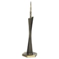 thumbnail image 3 of Popular Canton Tower Model Delicate Work Small Waist Vintage Office Decoration( bronze), 3 of 10