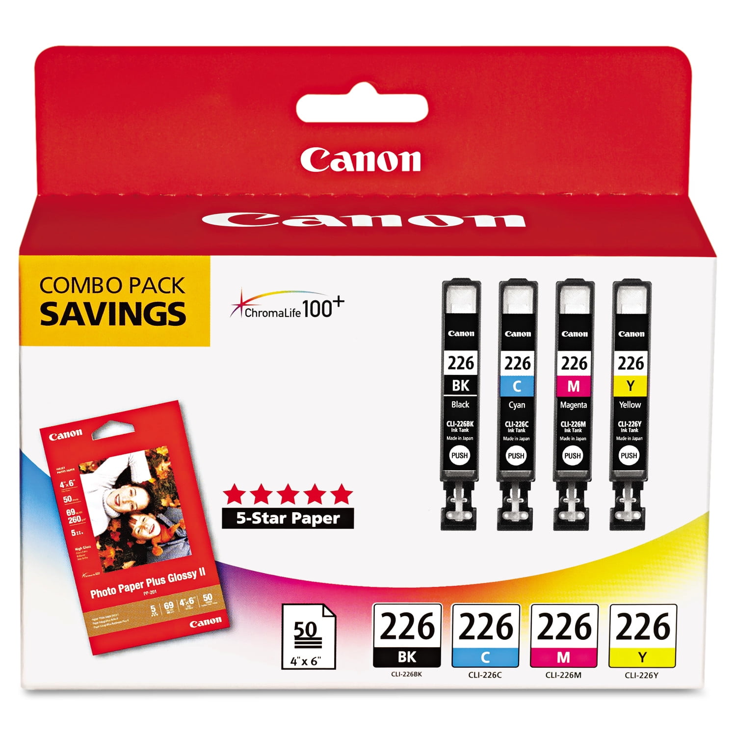 40 Pk New Ink Jet Bundle Set for Canon PGI-225 CLI-226 MG5320 MX892 MX882 MX712