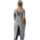 thumbnail image 2 of Yesdood Delantal Para Mujer Delantal De Lino De Algodón Espalda Cruzada Con Bolsillos Vestido Pinafore Para Hornear Cocinar, 2 of 4