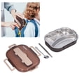 thumbnail image 3 of LHCER Stainless Steel Lunch Box Office Worker Student Child Separate Insulated Lunch Box,Multifunctional Lunch Box, 3 of 8