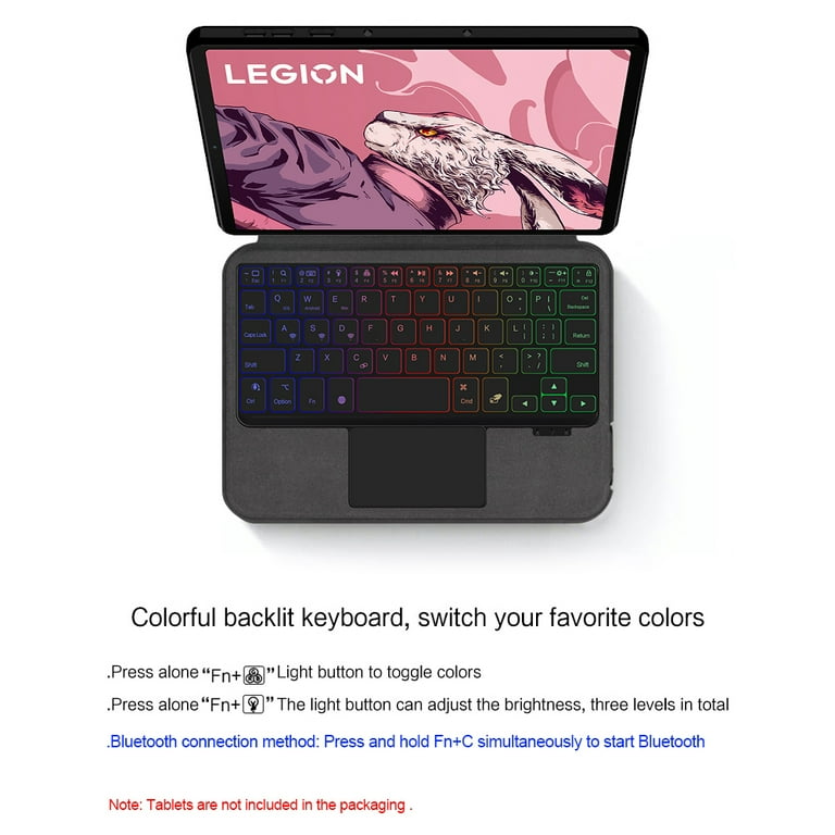 Touchpad Keyboard Case For Lenovo Legion Y700 2nd Generation Touchpad Keyboard Case For Lenovo Legion Y700 2nd Generation