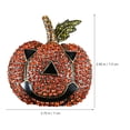 thumbnail image 2 of Broche Légume Broche Citrouille d'Halloween Broche Citrouille Accessoire de Mode, 2 of 8