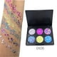 thumbnail image 5 of Paleta Popfeel Sombra de ojos con brillo de larga duración de 6 colores (EK06), 5 of 6