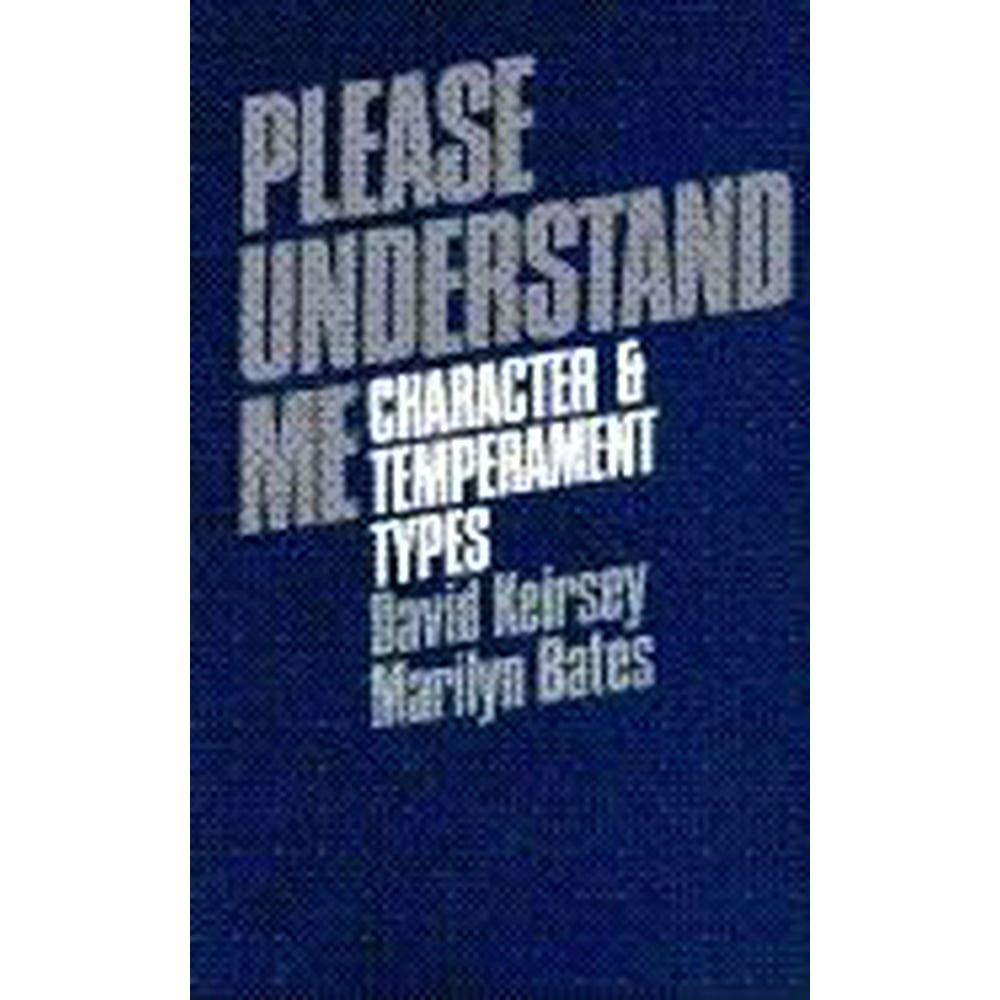 Please Understand Me Character and Temperament Types (Edition 5) (Paperback)