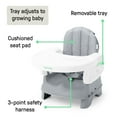 thumbnail image 4 of Ingenuity Deluxe Comfort Folding Baby Booster - Adjustable Height - Cushioned - Lightweight - 6M-3Y, 4 of 17
