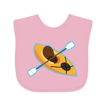 Inktastic Colorful Kayak Boys or Girls Baby Bib