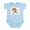 Sky Blue, variant on CafePress - Little Tiger Animal Infant Bodysuit - Baby Light Bodysuit, Size Newborn - 24 Months