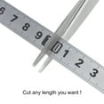 thumbnail image 5 of 2 Pack Self Adhesive Tape Measure 200cm Metric Left to Right Reading Measuring Tape Steel Sticky Ruler, Silver Tone, 5 of 5