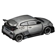 Toyota Pandem GR Yaris RHD (Right Hand Drive) Raw Metal 1/64 Die Cast Model Car by Pop Race