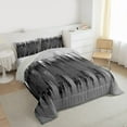 thumbnail image 3 of jejeloiu Gray Batik Bedding Comforter Set,Modern Abstract Art Twin Comforter Sets,Minimalism Graffiti Bedding Set For Teens,Breathable Home Decor Reversible,2-Piece, 3 of 8