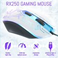 thumbnail image 3 of Teclado, Ratón, Auriculares y Alfombrilla para Juegos Orzly RX-250 RGB, 3 of 8