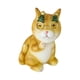 thumbnail image 1 of Estatuas de gatos Decoración del hogar Figuras decorativas Figuras de gatos para amantes de los gatos Amarillo, 1 of 9