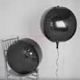 thumbnail image 3 of BalsaCircle 2 Black 18" 4D Round Balls Orbs Mylar Foil Plain Balloons Wedding Decorations, 3 of 5