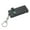 Black, variant on 5 in 1 Multifunctional Outdoor Tool Compasses, Whistled, Flashlights, Magnifiers, for Hiking Survival Gears