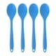 thumbnail image 1 of BRIGHTFUFU 4 cucharas de silicona para cocina, antiadherentes, para mezclar y servir alimentos., 1 of 8