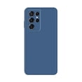 thumbnail image 1 of PANDACO Étui Souple Mate Bleu Marine pour Samsung Galaxy S22 Ultra, 1 of 3