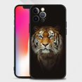 thumbnail image 1 of Funda para Apple iPhone 14 14 13 12 11 Pro Max Mini XS Max XR X 7 8 Plus 6 6S, carcasa, Lobo, perro, gato, pájaro, León, tigre, Animal Fivean unisex, 1 of 2