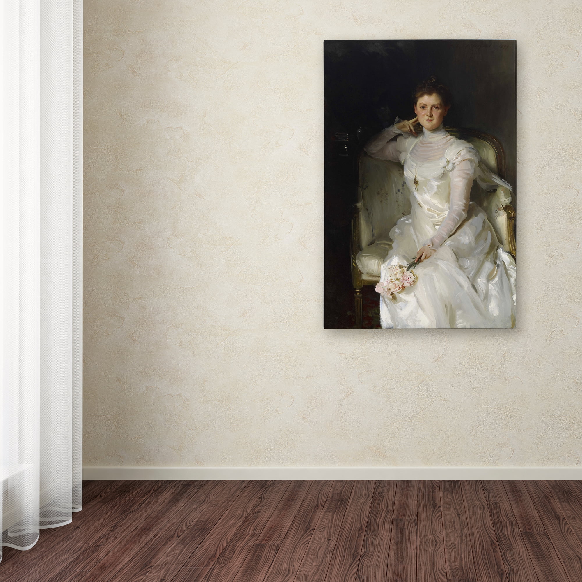 John Singer Sargent 'Sarah Choate Sears' Canvas Art