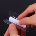 thumbnail image 2 of GETAJGHSD 100Pcs Transparent PVC File Index Label for Retrieval Hanging Folder Tabs, 2 of 8