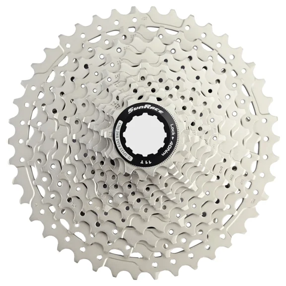 Sunrace CSRZ800 12 Speed Gravel Bike Cassette 11-42T , Silver, SR3165