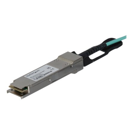StarTech Fiber Optic Network Cable 5 GB/s - 98.40 ft - QSFP  Network