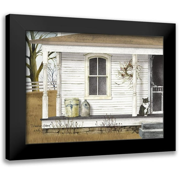 Jacobs, Billy 14x12 Black Modern Framed Museum Art Print Titled - Standing Guard