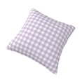 thumbnail image 2 of Rateoe Purple Checkboard Pattern Throw Pillow Cover Premium Pillow Stuffer Sham Square for Decorative Cushion Bed Couch Sofa(Pillow insert not included), 2 of 8