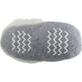 thumbnail image 4 of Hudson Baby Baby and Toddler Cozy Fleece Booties, Cream Heather Gray, 6-12 Months, 4 of 7