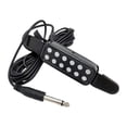 thumbnail image 1 of BELOVING 12 Soundhole Guitar Pickup Amplifying Electric Guitar Accessory Preamplifier Silver, 1 of 10