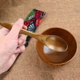 thumbnail image 5 of Clearance Tableware, 6pcs Solid Wooden Spoon Japanese Spoon Small Wooden Spoon Wooden Coffee Stirring Spoon Wooden Tableware, Home Decor, 5 of 5