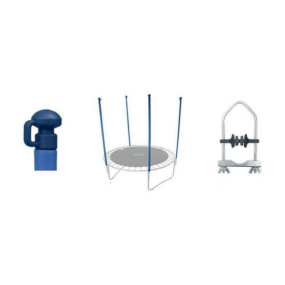 Trampoline Replacement Enclosure Poles & Hardware, Set of 4 (Net Sold Separately)
