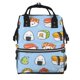 thumbnail image 1 of Easygdp Kawaii Sushi para Bolsa de Bebé de Gran Capacidad con Múltiples Bolsillos, Bolsa de Pañales para Padres, Bolsa de Viaje Organizada y Elegante, 1 of 6
