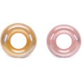 thumbnail image 2 of Summer Round Durable Inflatable Swim Ring Swimming Pool Beach Confetti Glitter Swimming Float Tube, 2 of 4