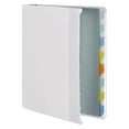 Wilson Jones ViewTab Presentation Binder, 8 Tab, Round Ring, 1", White