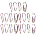 thumbnail image 1 of RomaMX 4 paquetes colorido trenzado cabello cuerda trenzado de moda colorido hiphop cabello corbata para dreadlock (estilo aleatorio), 1 of 7