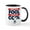 White/Black Inside, variant on CafePress - Vote Joe Cool Mugs - 11 oz Ceramic Mug - Novelty Coffee Tea Cup
